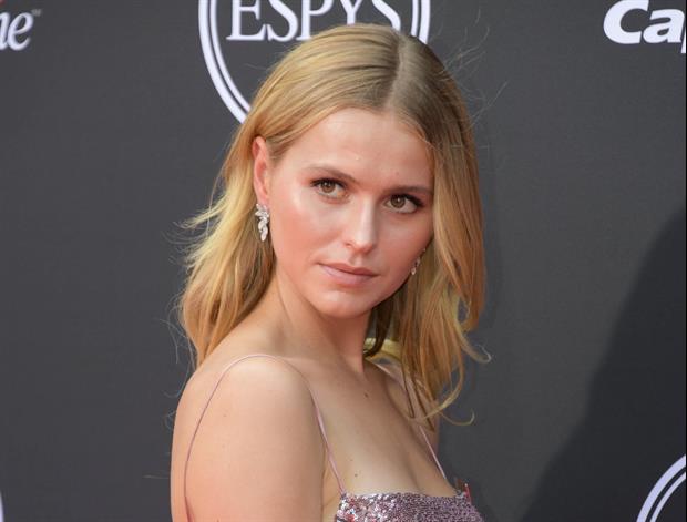 Nervous Interviewer Chats With Mallory Edens After The Bucks Got The 10th Pick