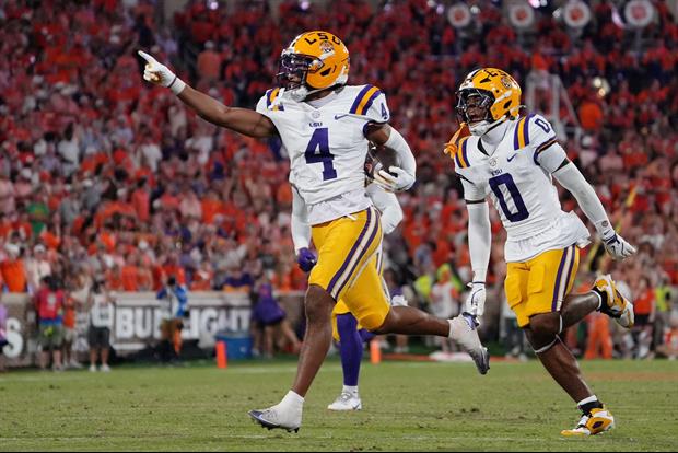 LSU's Mansoor Delane Is A Semifinalist For The Bednarik Award
