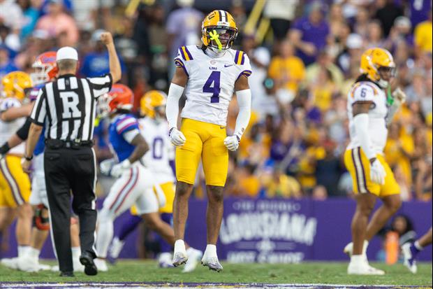 PFF Ranks LSU's Mansoor Delane As The Top DB At The Midseason Point