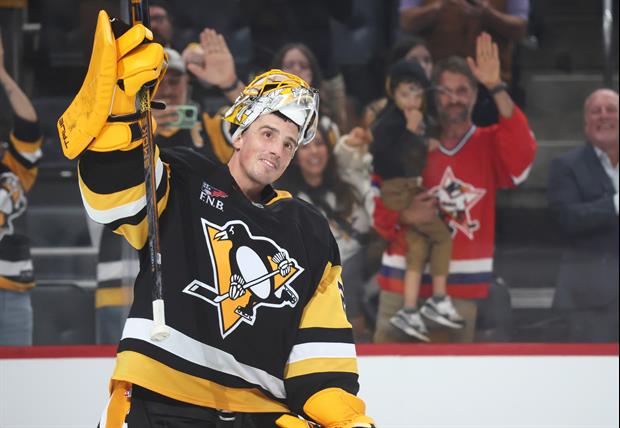 Penguins' Marc Andre Fleury Turned Teammates' Cars Into Race Cars As His Final Prank