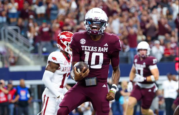 Marcel Reed Throws For 2 TDs, Runs For Another In No. 24 Aggies' 21-17 Win Over Arkansas