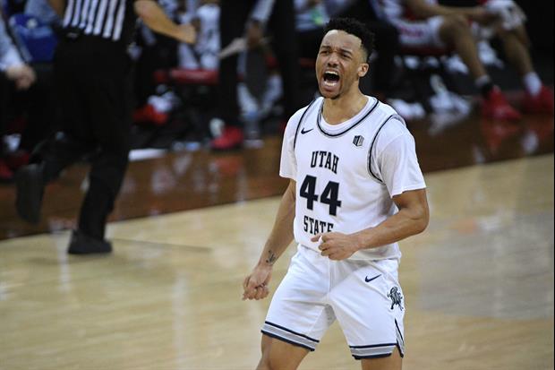 Utah State's Marco Anthony Wears No. 44 Because He Loves Wendy's...What?!
