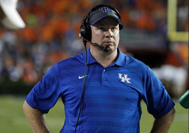 UK's Mark Stoops Was Hanging Out With Mike Tyson Before Fight