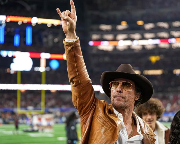 Matthew McConaughey Showed Ohio State's Band Some Love Last Night