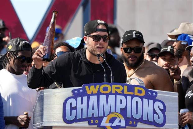 Photographer Fractures Spine While Taking Matthew Stafford's Picture At Rams Parade