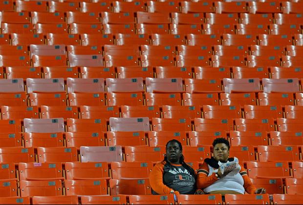 Miami Will Hide Empty Seats At Football Games With New Banners.