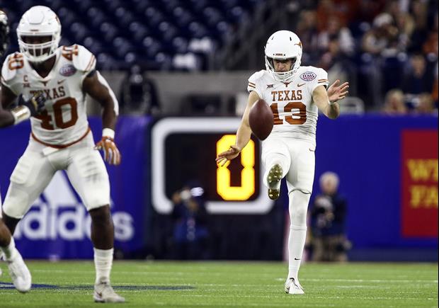 Seahawks Challenge Texas Punter Michael Dickson To Staring Contest At Combine