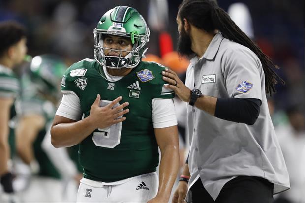 Eastern Michigan QB Was Ejected After Punching Opponent & Accidentally Punching Ref