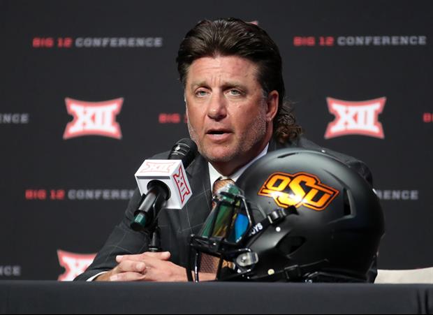 Oklahoma State's Mike Gundy Blows Up On 'Jack*ss' Reporter During Big 12 Teleconference