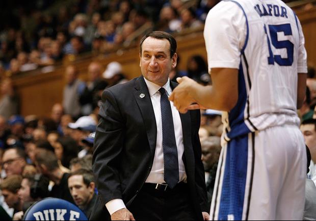 Here's What Nike Gave Coach K For Reaching 1,000 Wins