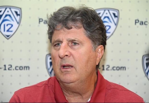 Washington State's Mike Leach Had Some Trick-Or-Treating Advice For Kids