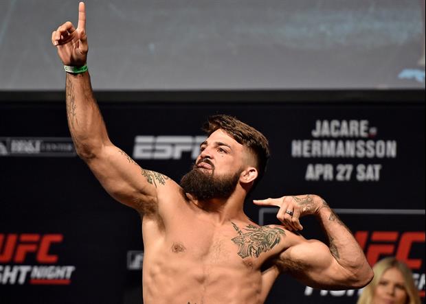 Video Shows UFC Star Mike Perry Punching Old Man At Restaurant