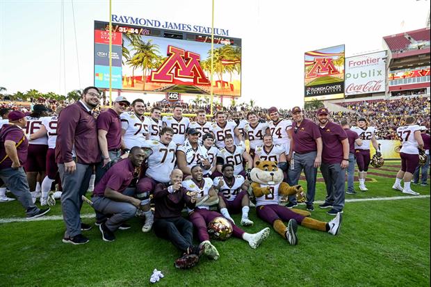 Minnesota Got Outback Bowl Rings That Also Celebrate BIG 10 Title They Lost Tiebreaker For
