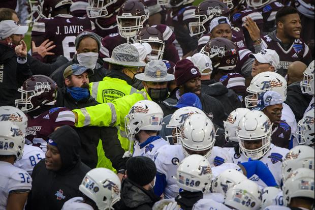Someone Did This Hilarious Breakdown Of Mississippi State & Tulsa's Post-Bowl Brawl
