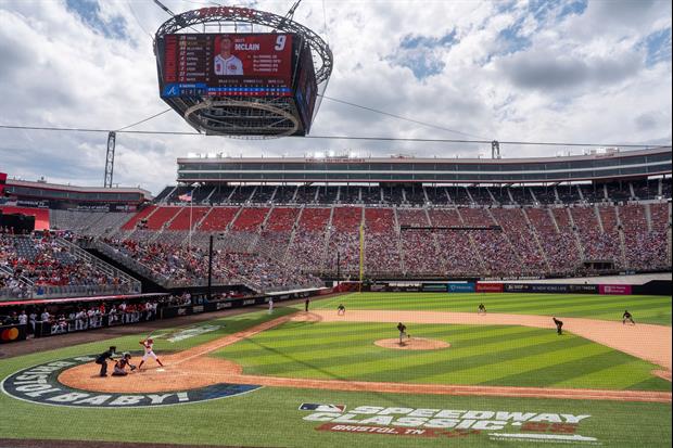 Fan Shares 'Worst Seat Ever' Pic From MLB Speedway Classic