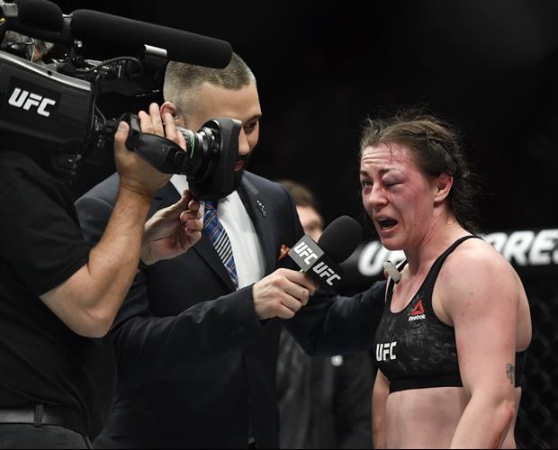 UFC's Molly McCann Suffers One Heck Of A Black Eye In Victory