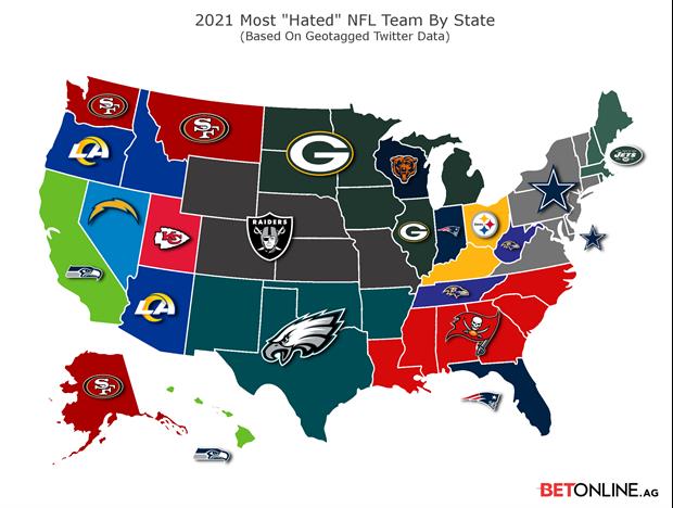 Cowboys Edge Out Bucs, Packers And Raiders As NFL’s Most Hated Team
