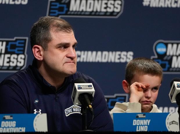 Mount St. Mary's Coach & Son Cry At Talking About How Awesome It's Being In The Tournament