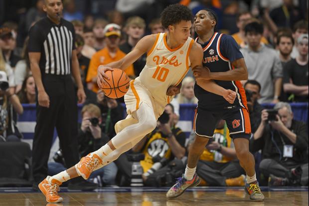Nate Ament Scores 27 As No. 25 Tennessee Rallies To Beat Auburn At SEC Tournament