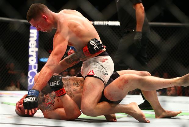 Here's Nate Diaz Beating Conor McGregor By Submission In 2nd Round