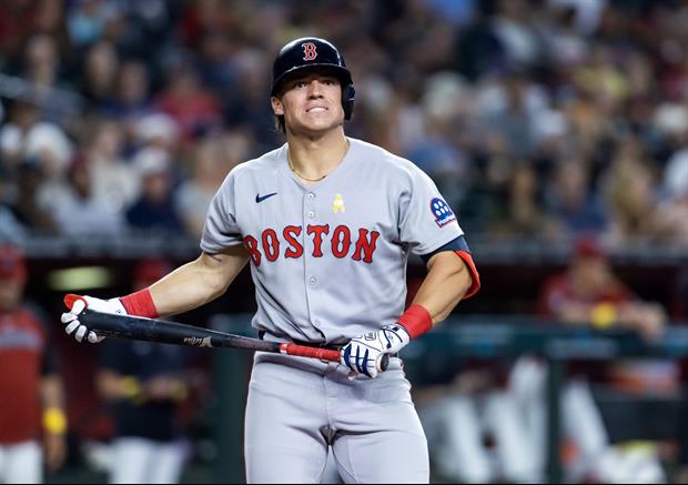 Red Sox's Nate Eaton Got Shot With Baseball Bat In On Deck Circle