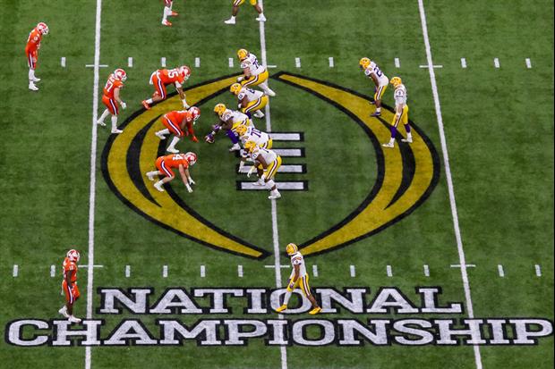 Here's What The Expanded 12-Team CFP Bracket Would Look Like Right Now