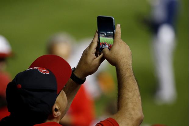 This Pic Shows How Many Nationals Fans Had Their Phones Out When Those Girls Flashed