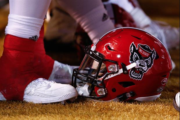 NC State Player Suffers Injury While Celebrating Touchdown With Teammates
