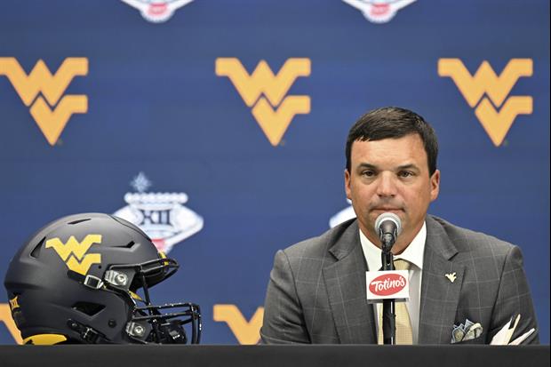 WVU Coach Thinks Fans Should Keep Showing Up Because Tailgating Is Fun & Weather Is Nice