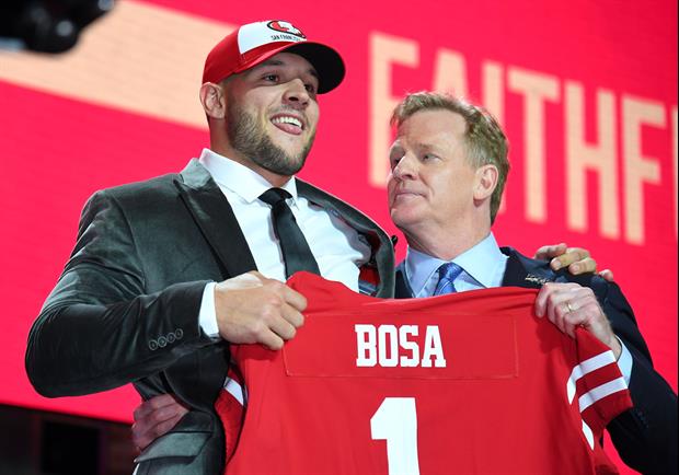 President Trump Congratulates Nick Bosa On Twitter For Being Draft #2