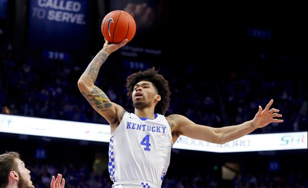 Kentucky's Nick Richards Showed Up To Recess Where His Girlfriend Teaches & Dunked On Kids