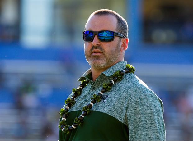 Hawaii Coach Nick Rolovich Hired Britney Spears Lookalike To Follow Him At Media Days