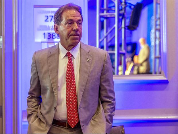 Nick Saban Was Dancing With A Recruit's Family During SEC Championship