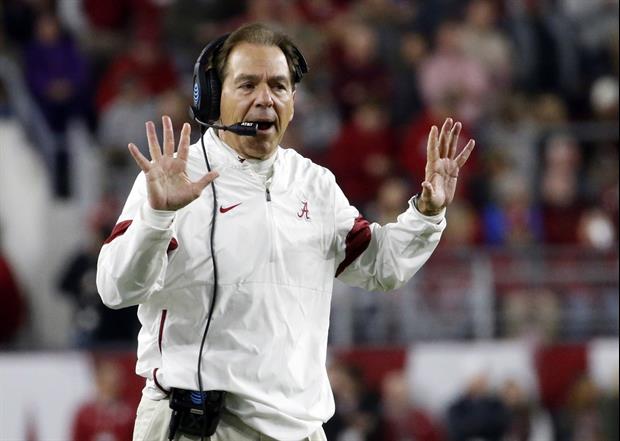 Nick Saban Reacts To Today’s College Football Cancelation Rumors