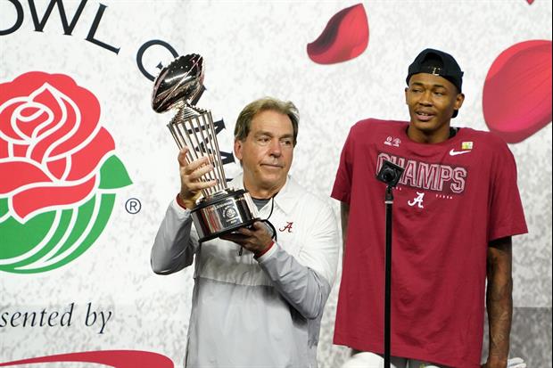 Here Is Nick Saban's 5-Word Message For Alabama