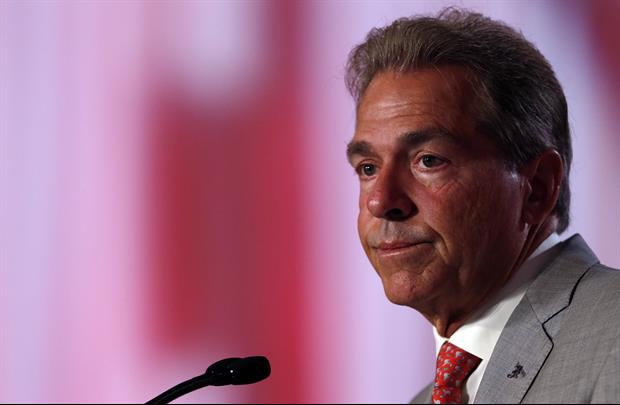 Nick Saban Wasn't Happy With This Schedule Question After His Team's Blowout Saturday