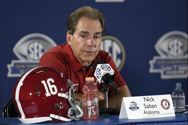 Nick Saban Apologized To ESPN Reporter Maria Taylor For Getting Testy With Her