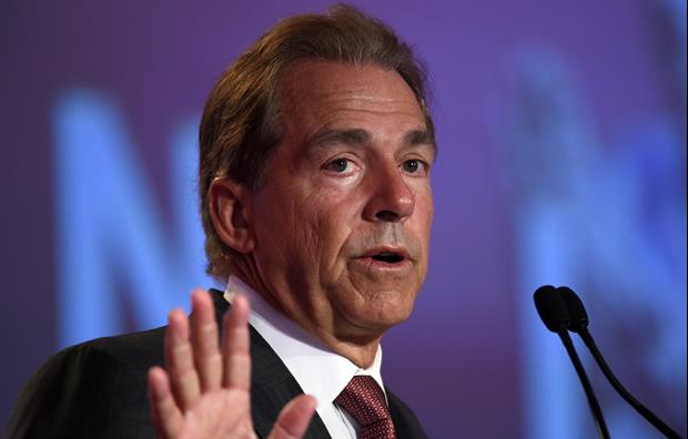 Nick Saban Shares His Dad's Advice After His High School Girlfriend Dumped Him