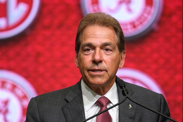 Alabama head coach Nick Saban had his right hip replacement surgery on Monday. The Crimson Tide gave