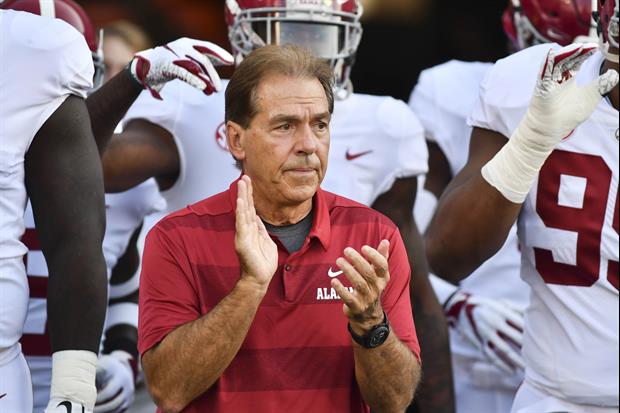 Here's What Alabama head coach Nick Saban Says He Thinks About Before A Big Game