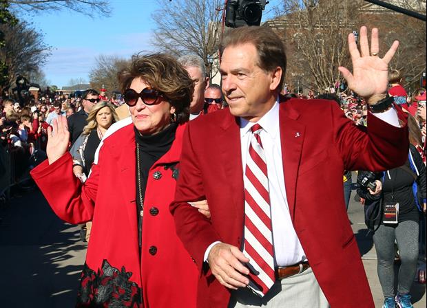 On Wednesday night, Miss Terry had a message after her husband, Nick Saban, retired from coaching..