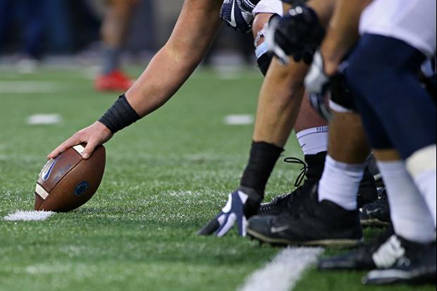 Check out this crazy touchdown that went down on Friday night between Mission Veterans Memorial and