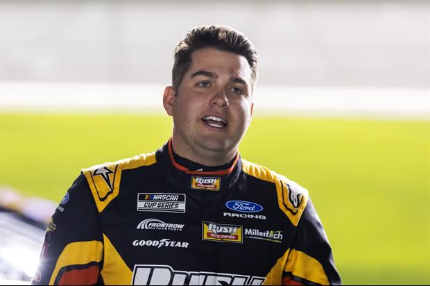 NASCAR Driver Noah Gragson Shows Jon Gruden His Snap Count