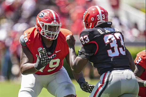 Georgia Backup OL Nyier Daniels Was Arrested Sunday