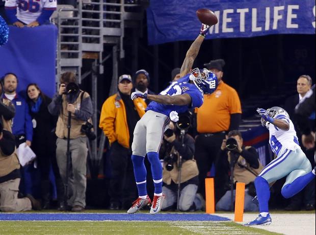 Nike Made Odell Beckham Jr. Custom Gloves To Celebrate Catch