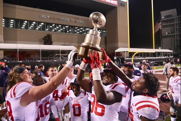 Ole Miss Football Trolls Mississippi State After Egg Bowl Win