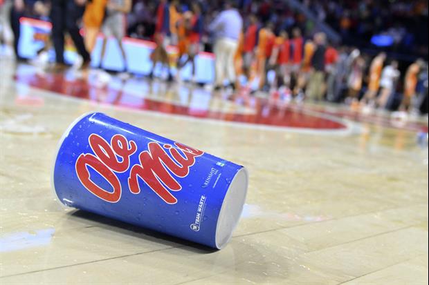 Ole Miss Fans Throw Beer & T-Shirts At Tennessee Players On Court After Crazy Ending