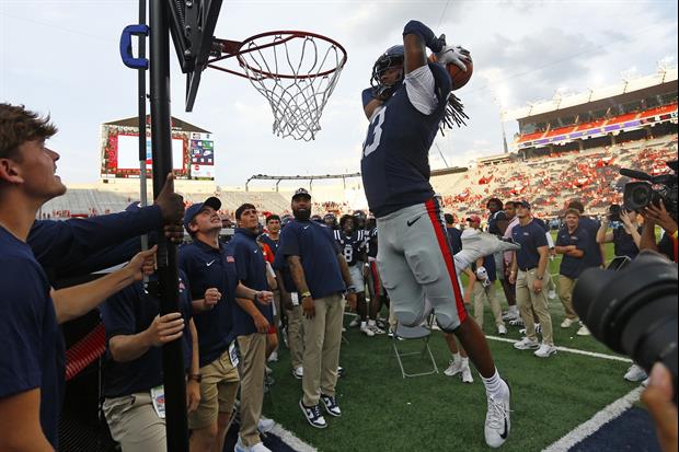 Lane Kiffin's Basketball Hoop Tradition Has Made Its Way To Baton Rouge From Oxford