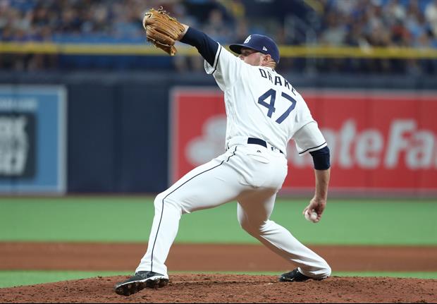 Tampa Bay Rays pitcher Oliver Drake threw an incredible splitter last night against the White Sox th