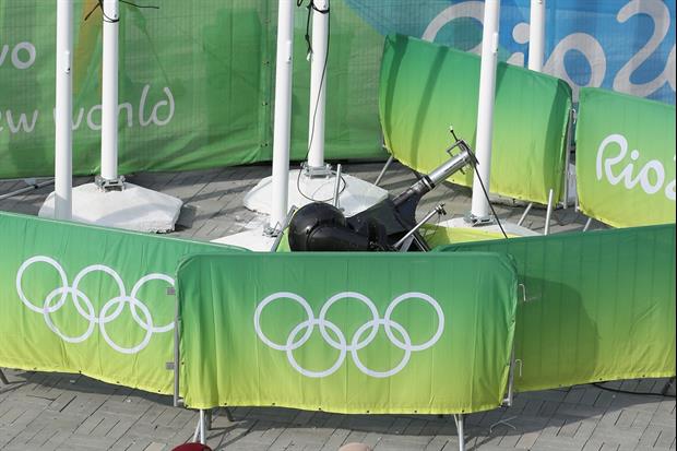 Camera On Cables Above Olympic Park Crashes, Injures Three People
